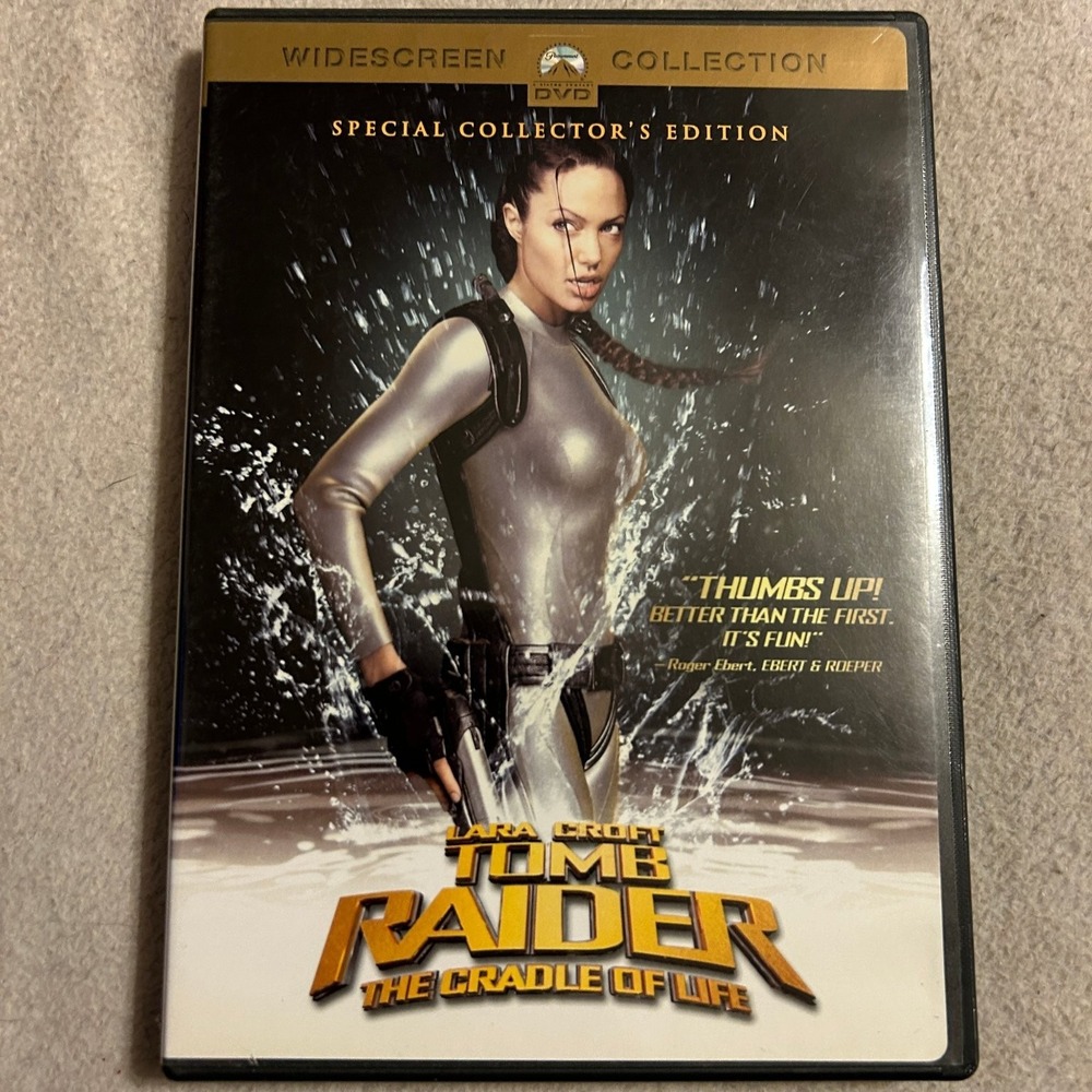 Lara Croft Tomb Raider The Cradle of Life DVD 2003 Special Collector's Edition